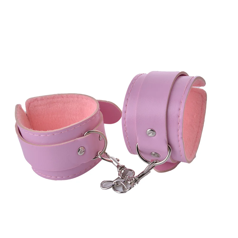 7 Pcs/set Sexy Adult Game PU Leather BDSM Sex Bondage Set Hand Cuffs Footcuff Whip Rope Blindfold Erotic Toys For Couples | Красота и