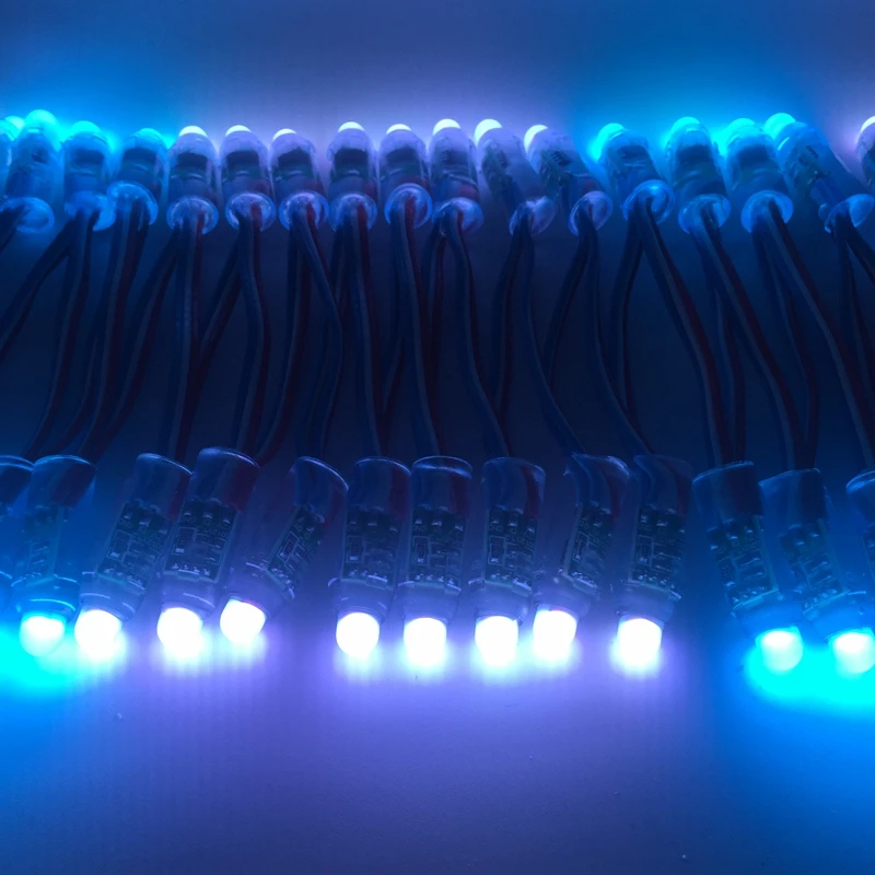 1000 шт. 12 мм WS2811 2811 IC RGB длиной в Пол, с бусинами Водонепроницаемый DC12V цифровой Full Цвет светодиодная точечная лампа высокого качества Epistar светодиодный