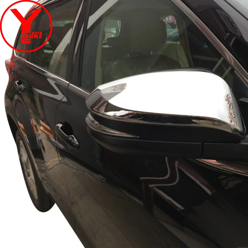 Хромированная крышка бокового зеркала для toyota highlander 2014 2015 2016 аксессуары