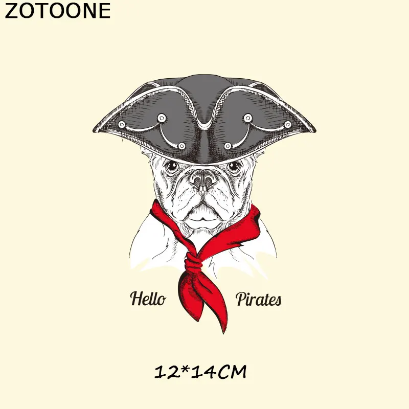 Нашивки ZOTOONE с мультяшными животными термоклейкие перевязки аксессуары сделай
