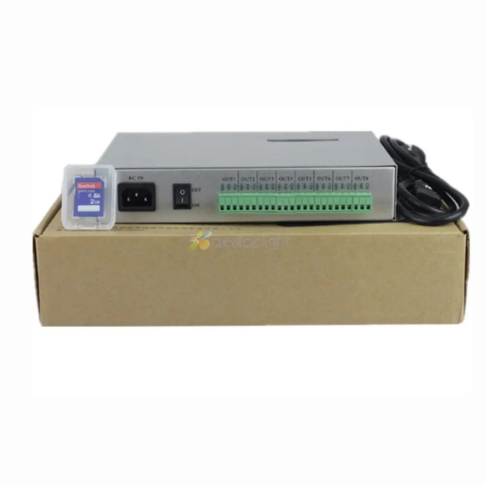 T 300K T300K sd карта онлайн через ПК RGB полноцветный светодиодный пиксельный модуль