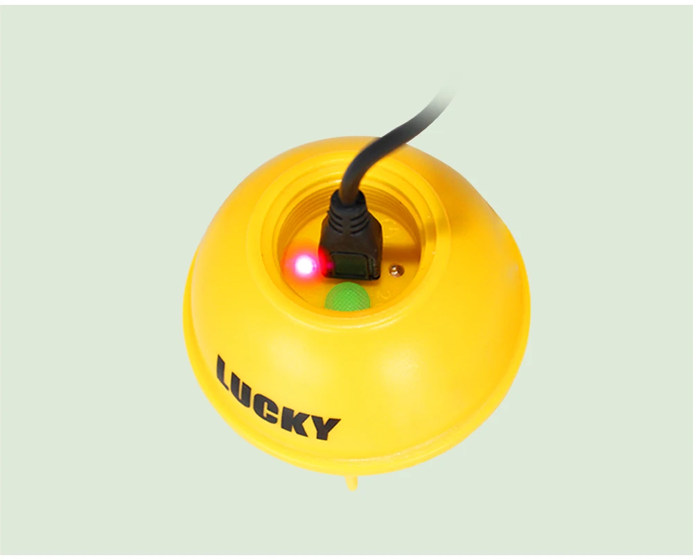 LUCKY FF1108-1CWLA FF1108-1CW аккумуляторная беспроводной Эхолот Сонара русский язык датчик водонепроницаемый ЖК-для рыбалки A5