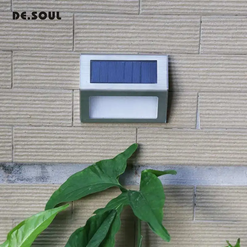 DE. SOUL 1-4 шт. светодиодный светильник на солнечных батареях из нержавеющей стали