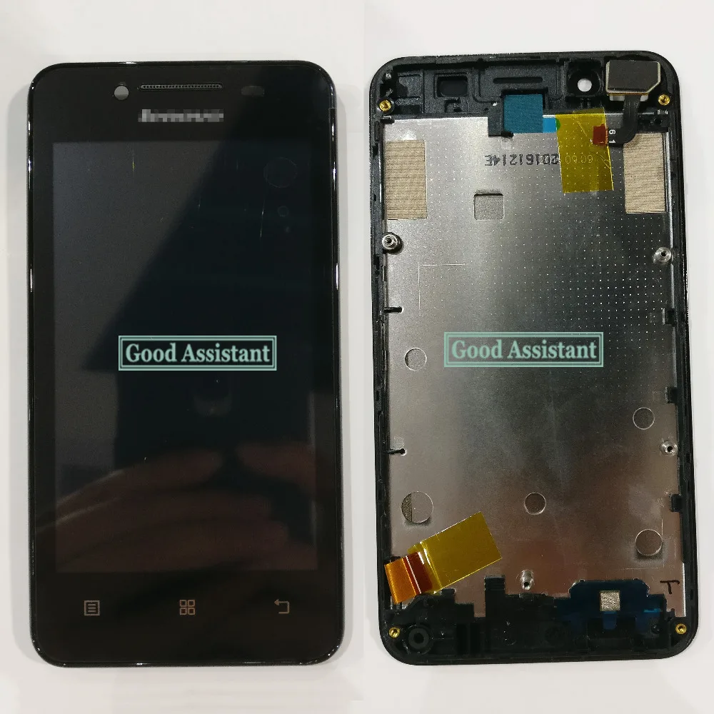 Оригинальный черный 4 5 дюймовый новый ЖК дисплей для Lenovo A319 + дигитайзер