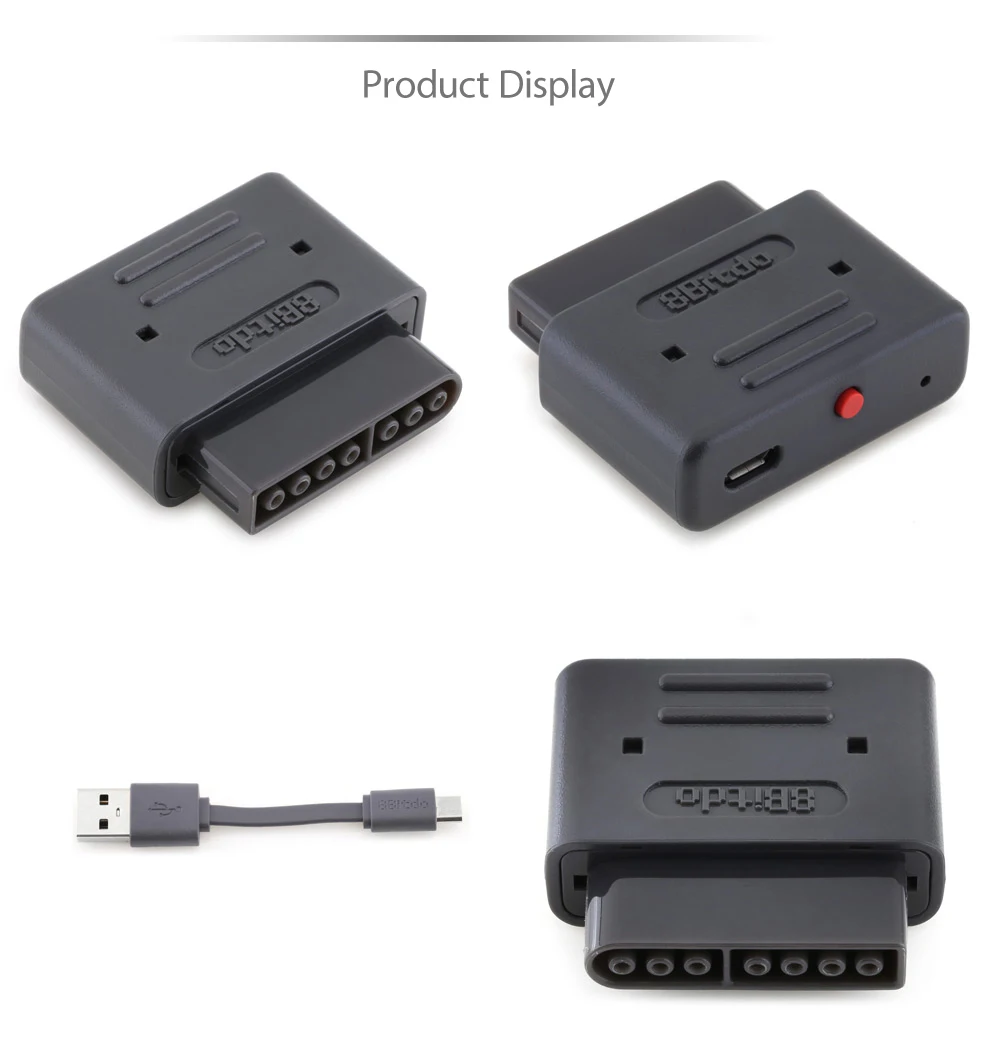 Ретро ресивер 8BitDo для sles версия SNES SF C|receiver| |