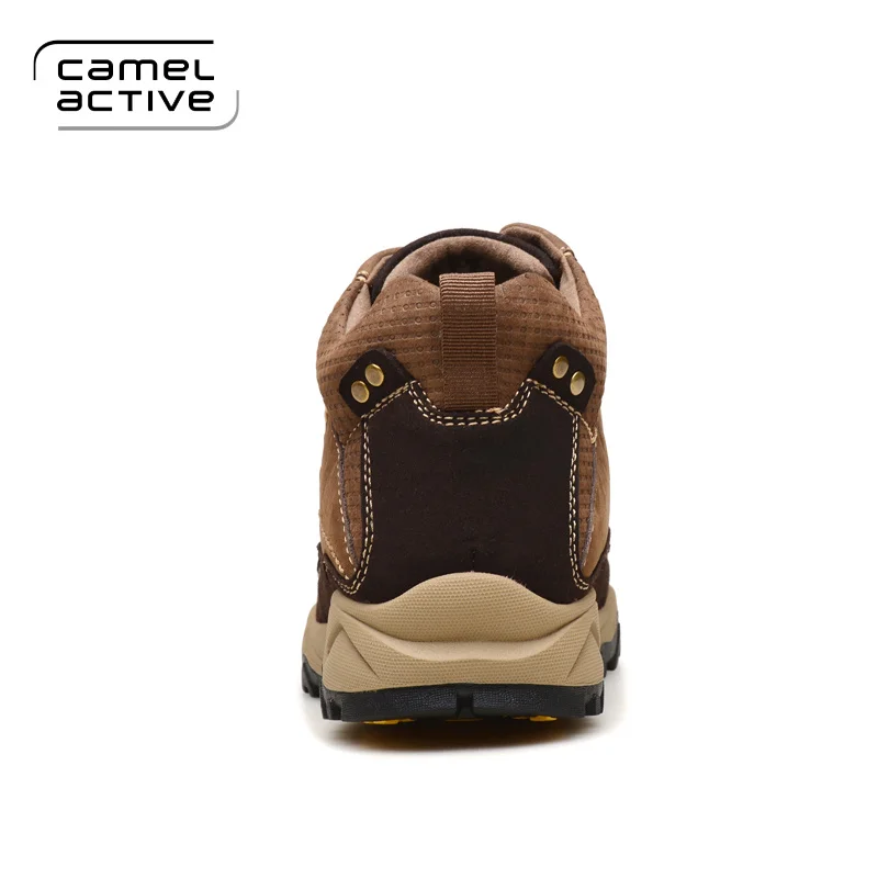 Camel Active/ г. мужские ботинки из натуральной кожи теплые зимние ботинки на меху винтажные мужские ботильоны высокого качества с квадратным носком 3195