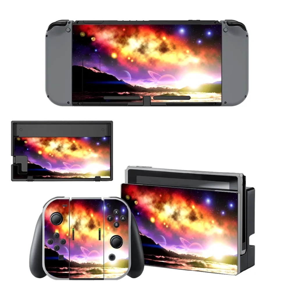 Легенда о Зельде Наклейка Виниловые наклейки на кожу для nintendo Switch NS консоль+ контроллер+ подставка держатель Защитная Наклейка