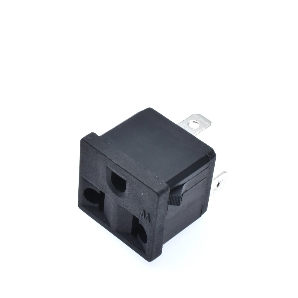 10 шт./лот EU US AC 250V/125V 10A/15A 3 контактная розетка с креплением на панели|converter plug|adaptor