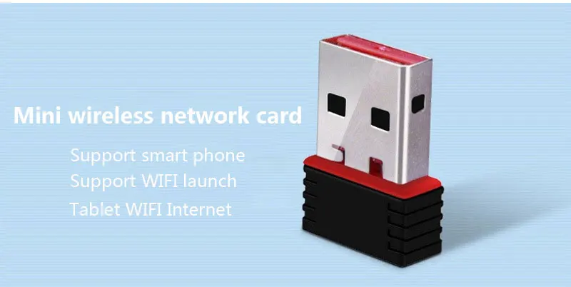 TEROW MT7601 WiFi беспроводная сетевая карта 150 м USB 2,0 802,11 b/g/n Wi-fi адаптеры LAN адаптер Wi-fi антенна адаптер сигнала