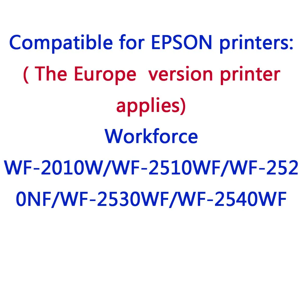 4 вида цветов T16XL чернильный картридж для epson Workforce WF-2010W WF-2510WF WF-2520 WF-2530WF принтер T1631