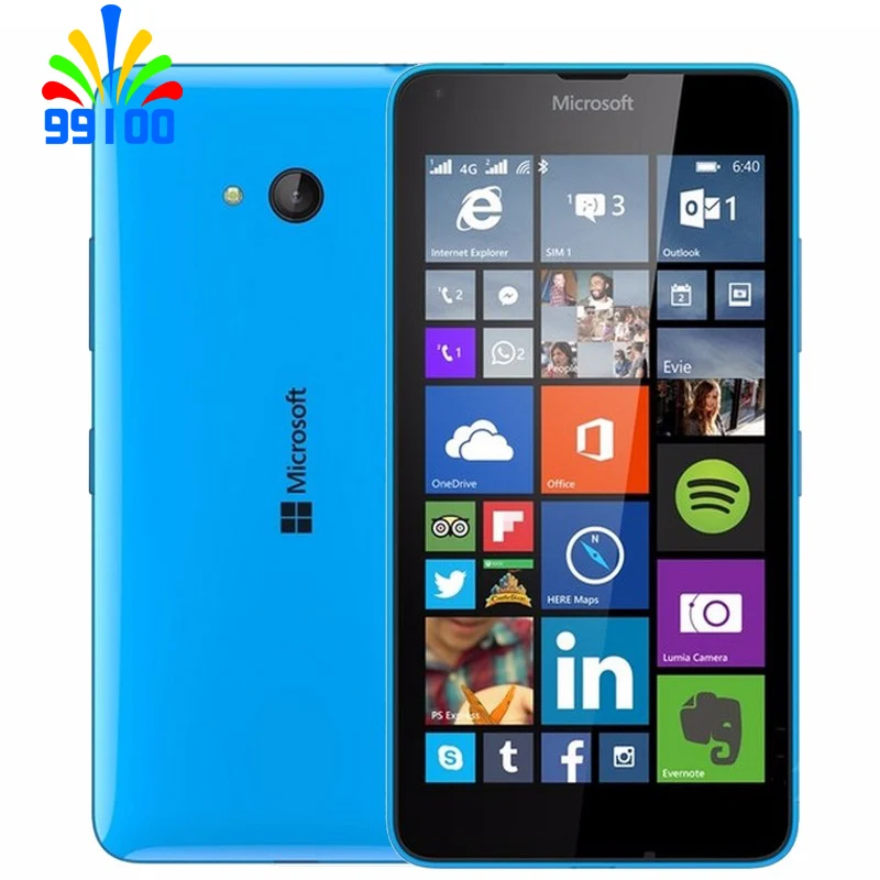Восстановленный Оригинальный Nokia Lumia 640/640XL Windows Phone 5 0 экран одна/две Sim карты