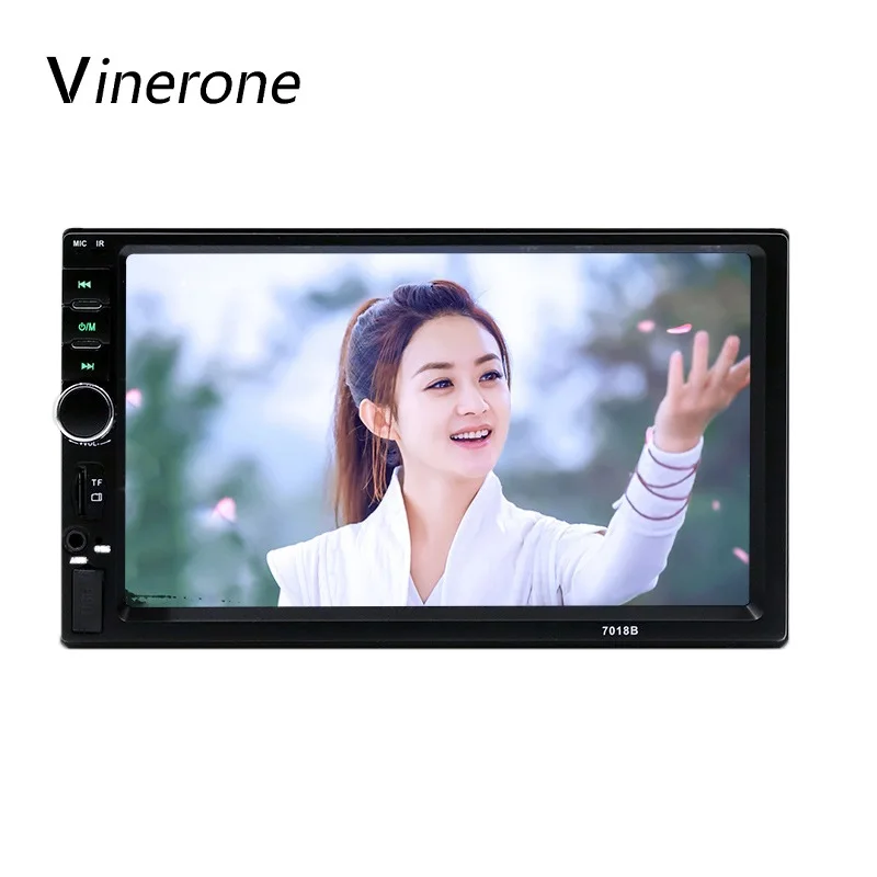 Автомагнитола Vinerone с сенсорным экраном 7 дюймов автомагнитола 2 Din Bluetooth FM радио USB
