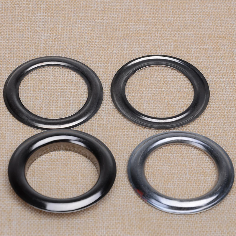 

40mm ( Inner size ) Metal Curtain Grommet eyelets with Gunmetal , Silver Choice