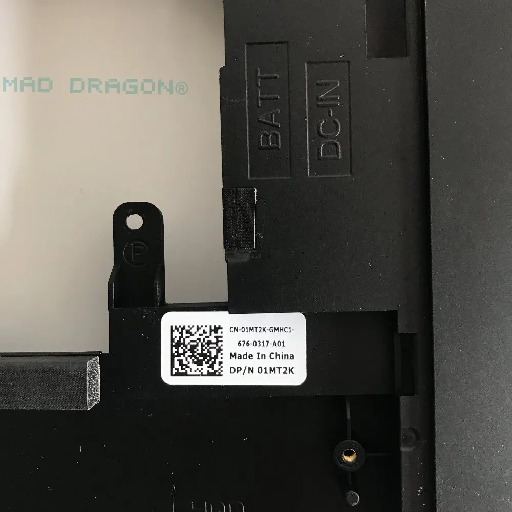 Новый и оригинальный чехол для ноутбука DELL ALIENWARE 17 R3 Нижняя дата база D Корпус 01MT2K