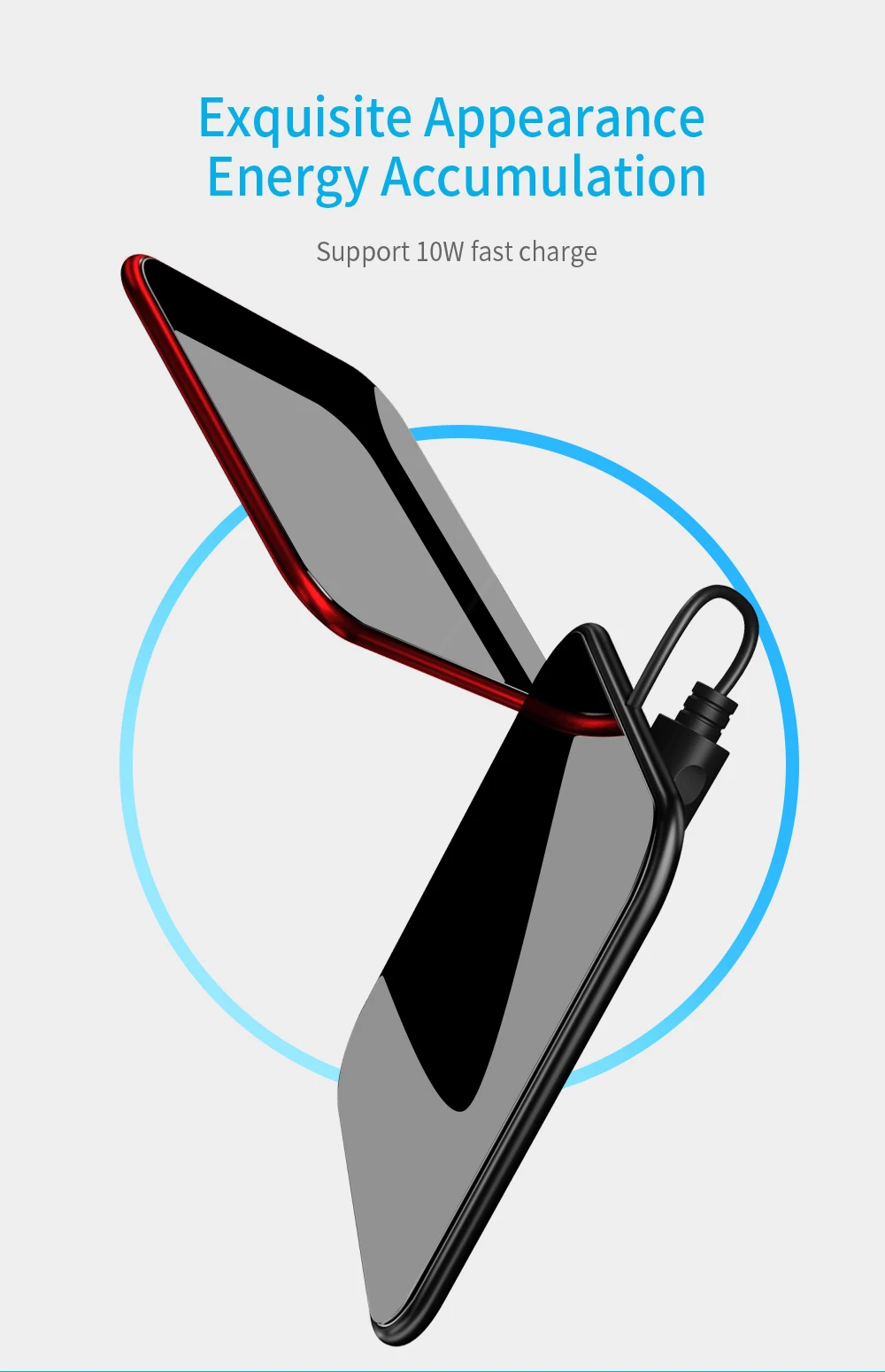 Essager 10 Вт Qi Беспроводное зарядное устройство для iPhone 11 Pro Xs Max X 8 Plus samsung S10 S9 Xiaomi huawei стекло быстрая Беспроводная зарядная площадка