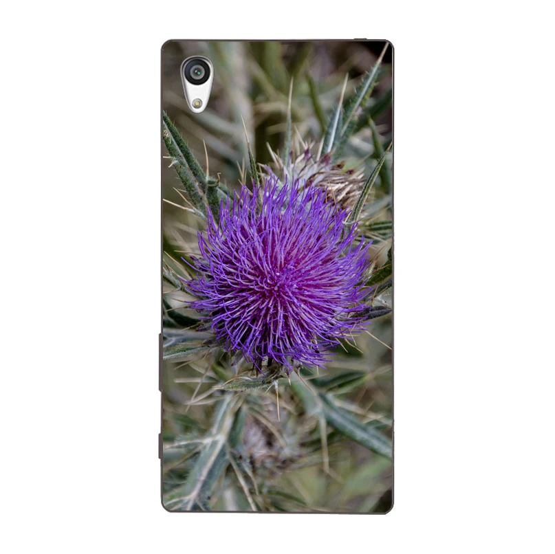 Красивое растение цветок одуванчика ТПУ чехол мягкий для sony Xperia Z Z1 Z2 Z3 Z4 Z5