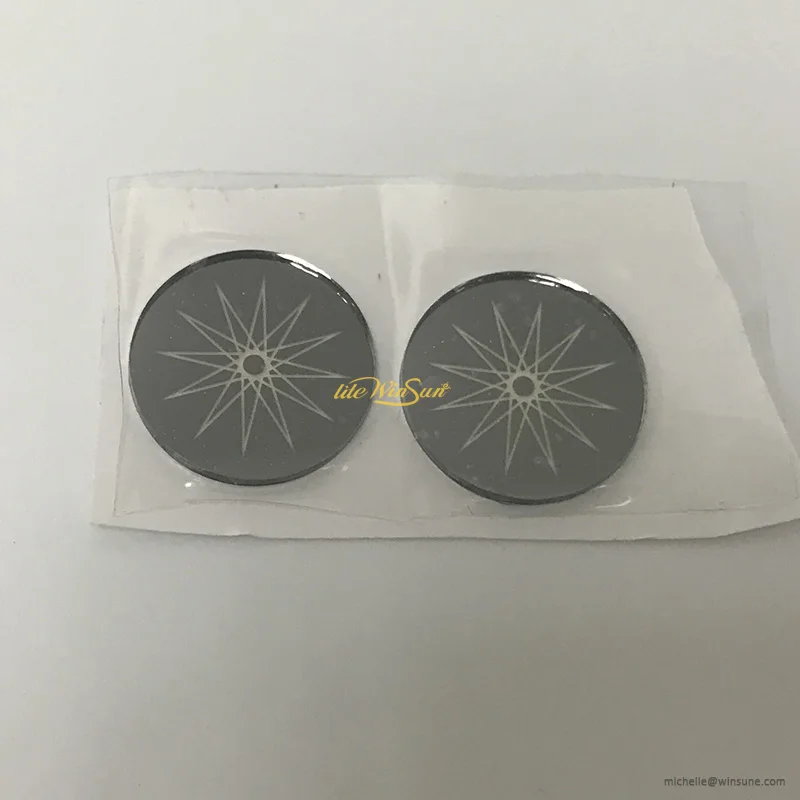 Litewinsune вращающиеся гобо шаблон стекло для световой луч для сцены 10R 280 Вт пятно 17R запасные аксессуары