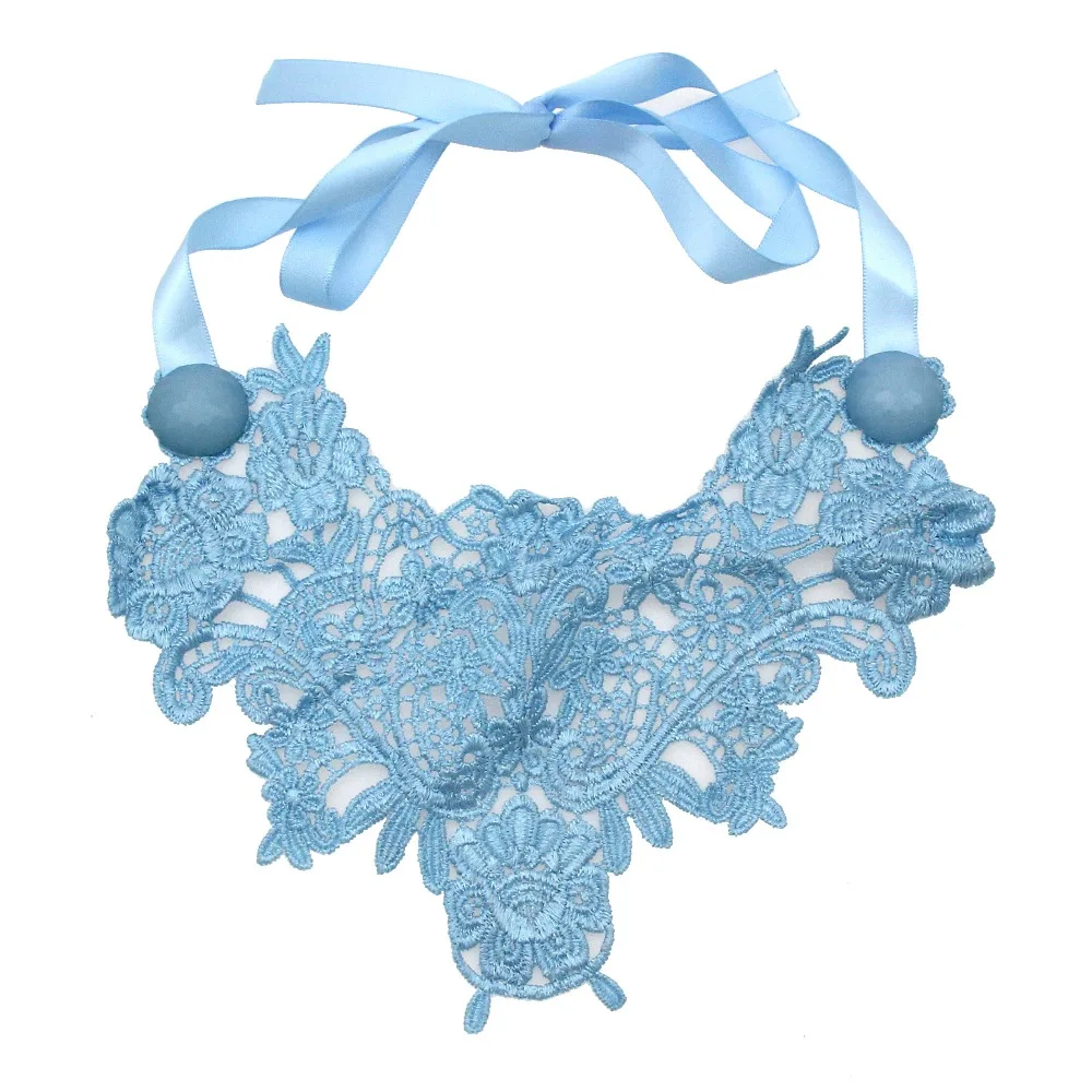 Женское Ожерелье чокер MANILAI ручной работы неоновый цвет|color choker|flower necklace 2016flower |