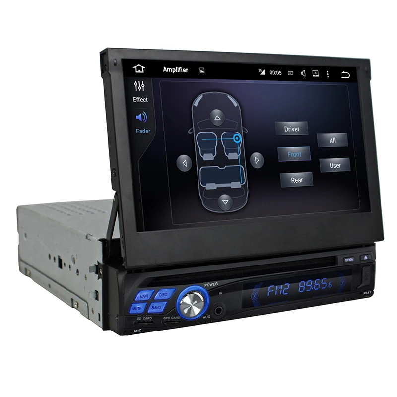 QIMING НАЧАТЬ 2 Din Универсальный Автомобильный DVD GPS Навигации Quad Core Android 5.1.1 Аудио