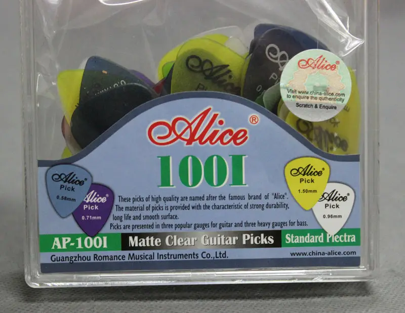 Квадратная коробка 100 шт. блестящие медиаторы 0 58/0 71/0 81 мм|picks plectrums|guitar pick plectrumclear