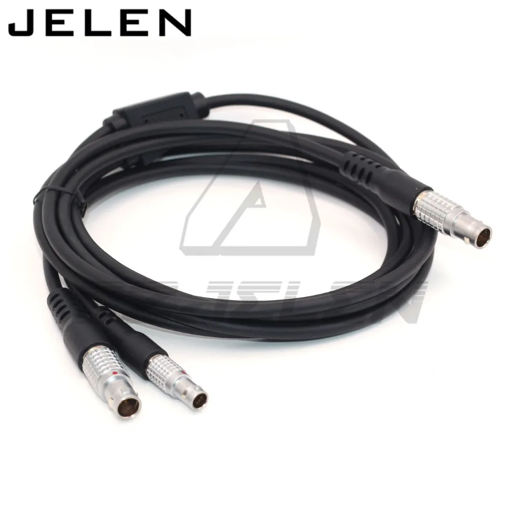 Кабель питания Connetor 1B 8pin на 5pin и 0B для Leica GEV186 Y type подключается к общей станции с GPS