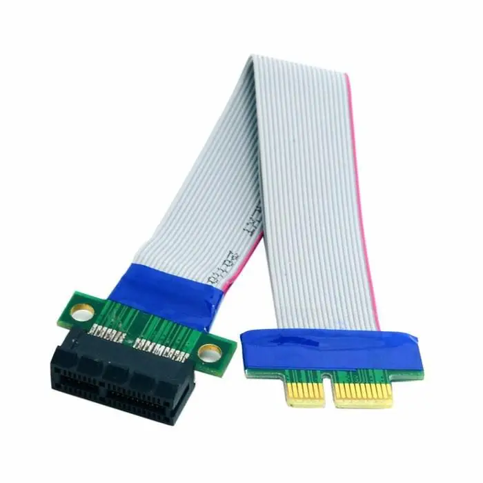 Райзер EastVita PCI exвозе x1 E удлинитель карты гибкий кабель для переустановки шин шина