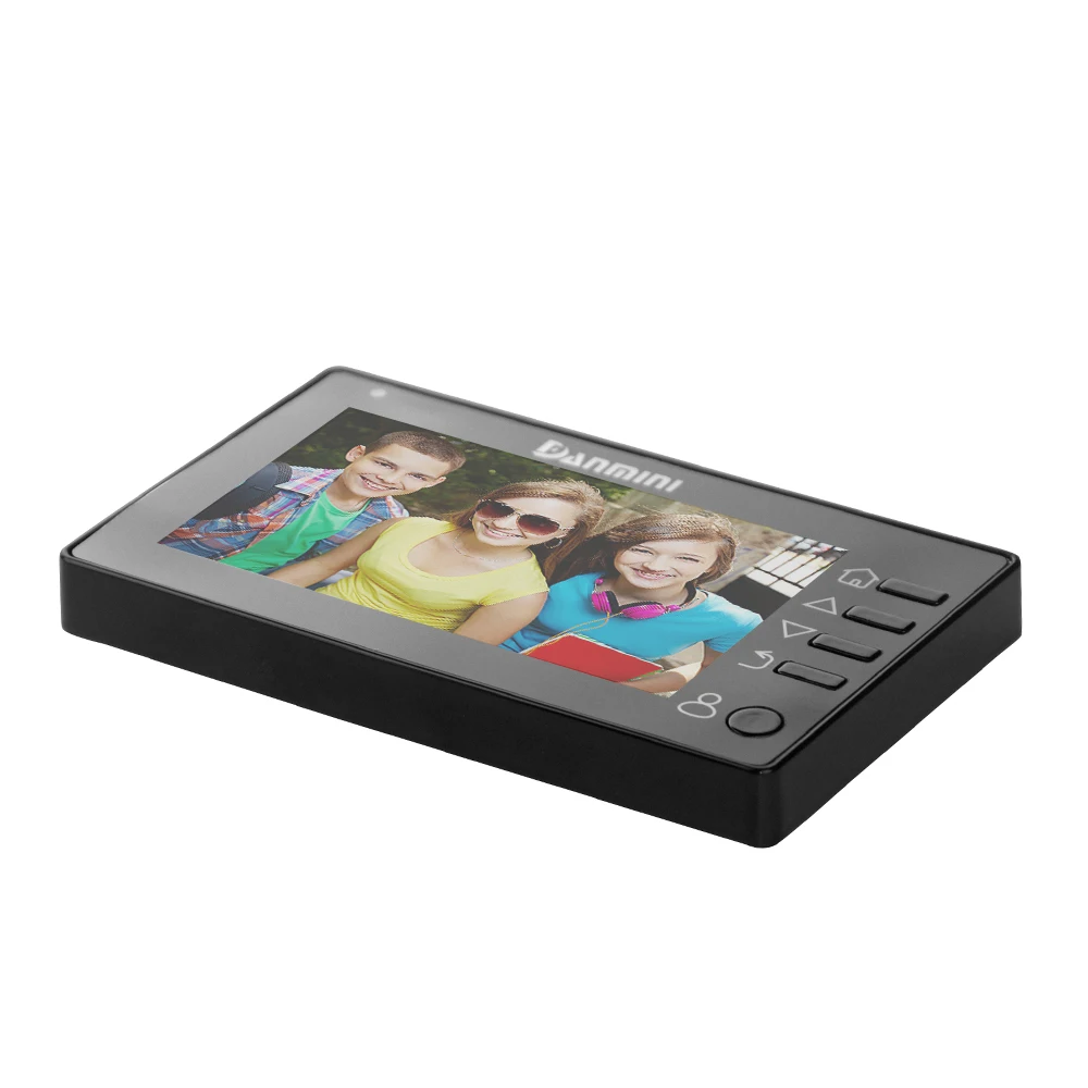 Danmini 4.3 &quotвидео глазок ПИР обнаружения движения видео Дверные звонки цифрового