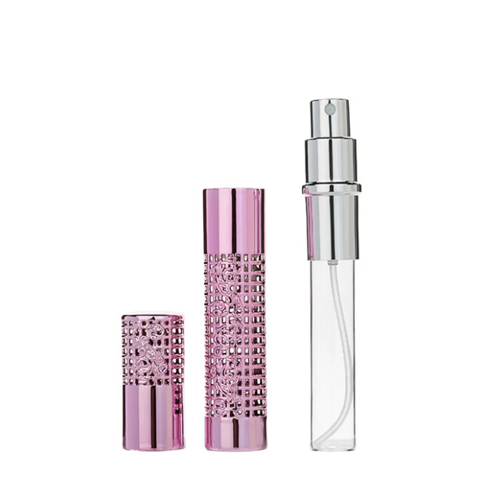 Refillable Bottles 5ml Portable Mini Travel Perfume Oil Bottle Atomizer For Spray Case Pack Traveling Metal Cosmetic Apr19 | Красота и