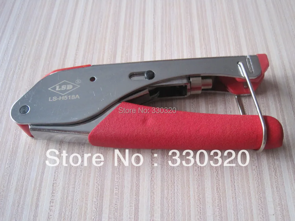 LS H518A RG59 RG6 F Тип коннектор для обжима|connector tnc|connector seriesconnector crimping tool |