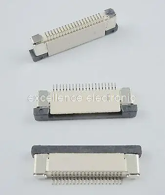 50 шт. FPC FFC 0 5 мм шаг 20 Pin ящик типа ленты плоский разъем нижний контакт|contact connector|2 pin
