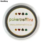 1 шт. Poker Card Guard Protector металлическая монета с пластиковой крышкой маркеры бинго набор Pokertrefflinz дилерская кнопка