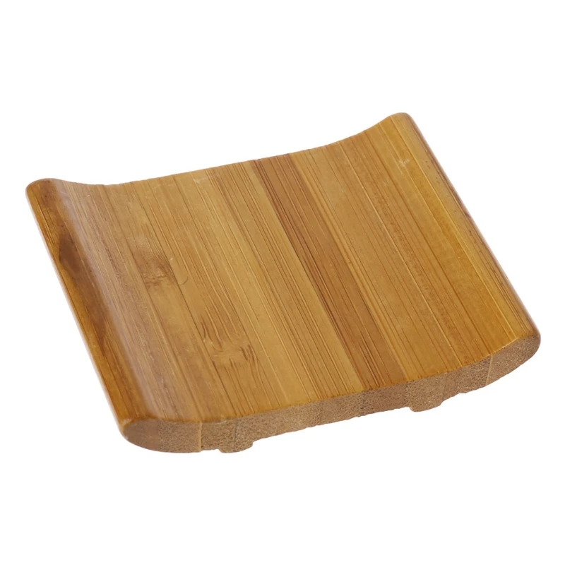 Bamboo Soap Storage Holder Natural Wooden Box Travel Rack Plate | Обустройство дома