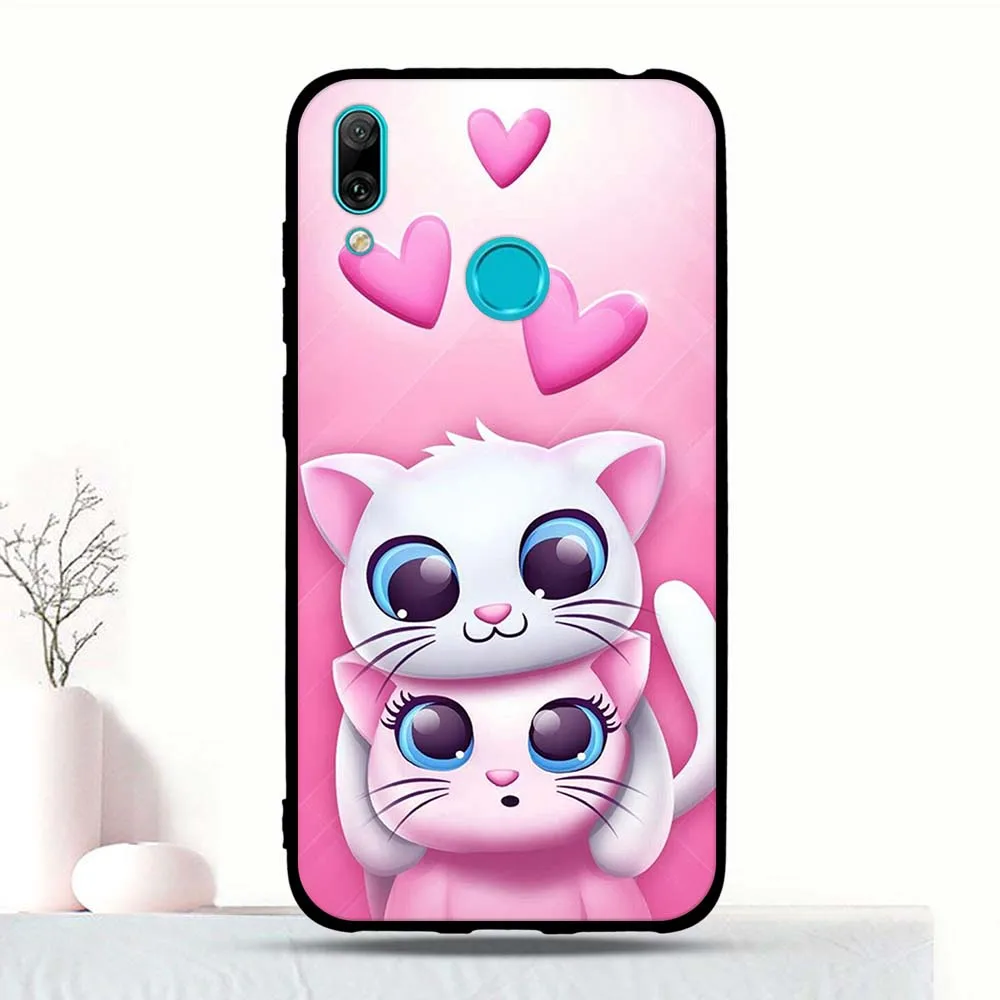 Для huawei Y7 Y7 Prime Y7 Pro чехол силиконовый для huawei Enjoy 9 мультяшный 3D принт Funda бампер чехол 6,2" чехол для телефона - Цвет: 33