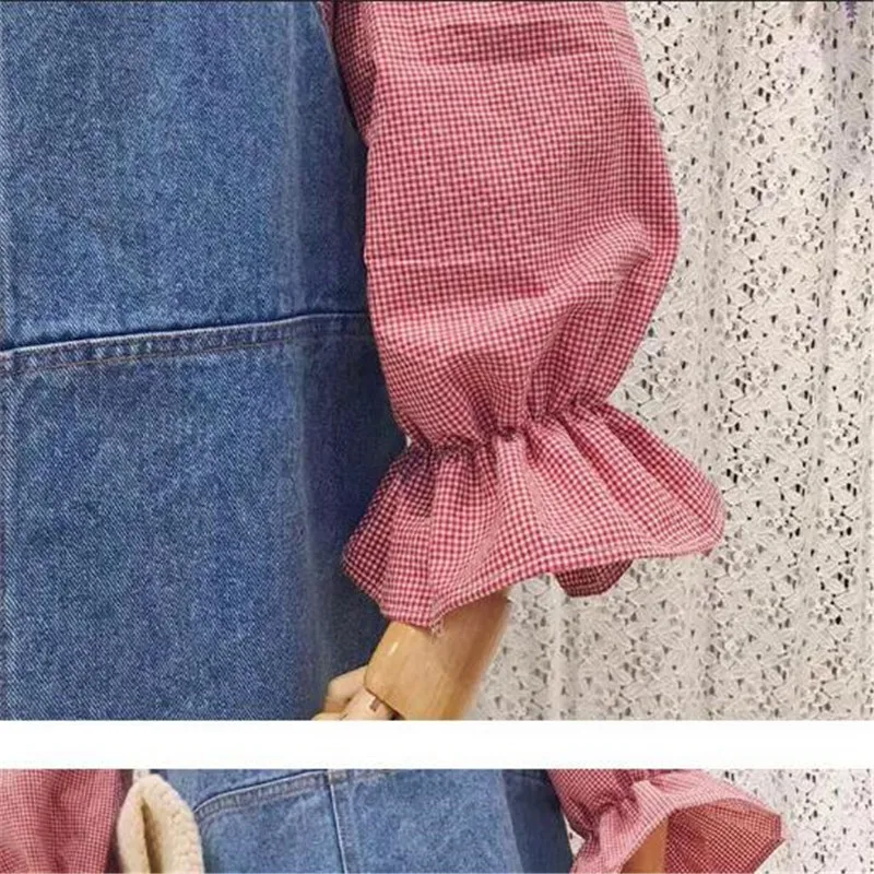 Новый весенне осенний костюм размера плюс рубашка с длинными рукавами +