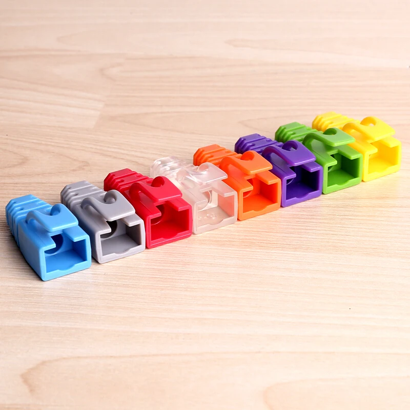 AMPCOM RJ45 Ethernet сетевой кабель снятие натяжения сапоги кабельный разъем охватывает