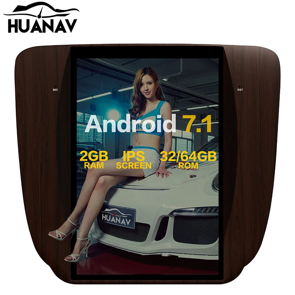Android 7 Тесла модели dvd плеер gps навигации для GMC Yukon/Chevrolet Tahoe 2007 2011 авто радио