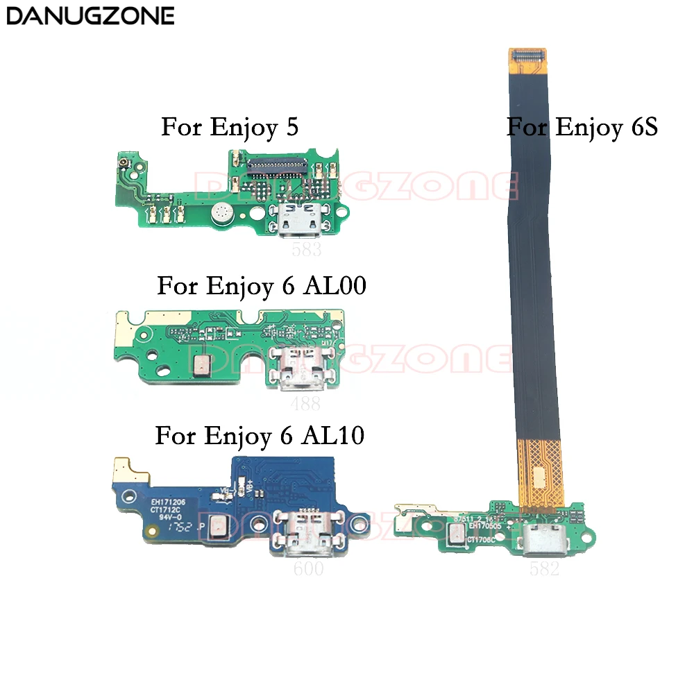 Док станция с USB разъемом для зарядки Huawei Enjoy 6S 5 6 AL00 AL10|Шлейфы мобильных телефонов|