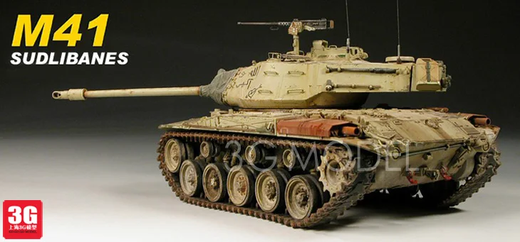1:35 модель строительные наборы Танк M41 Уолкер бульдог 35055 Танк Сборка DIY