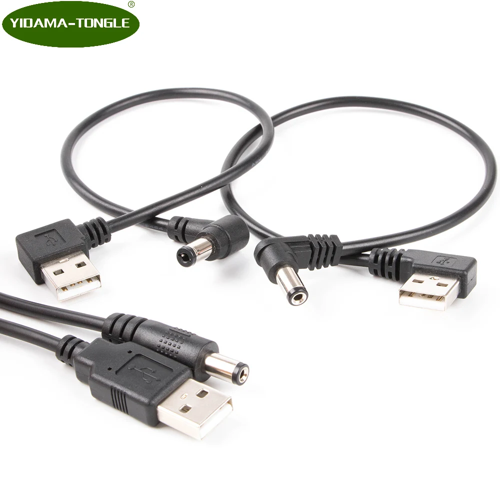 USB к 5 5/2 1 мм DC мощность баррель разъем 5x2 питания кабель|Компьютерные кабели и - Фото №1