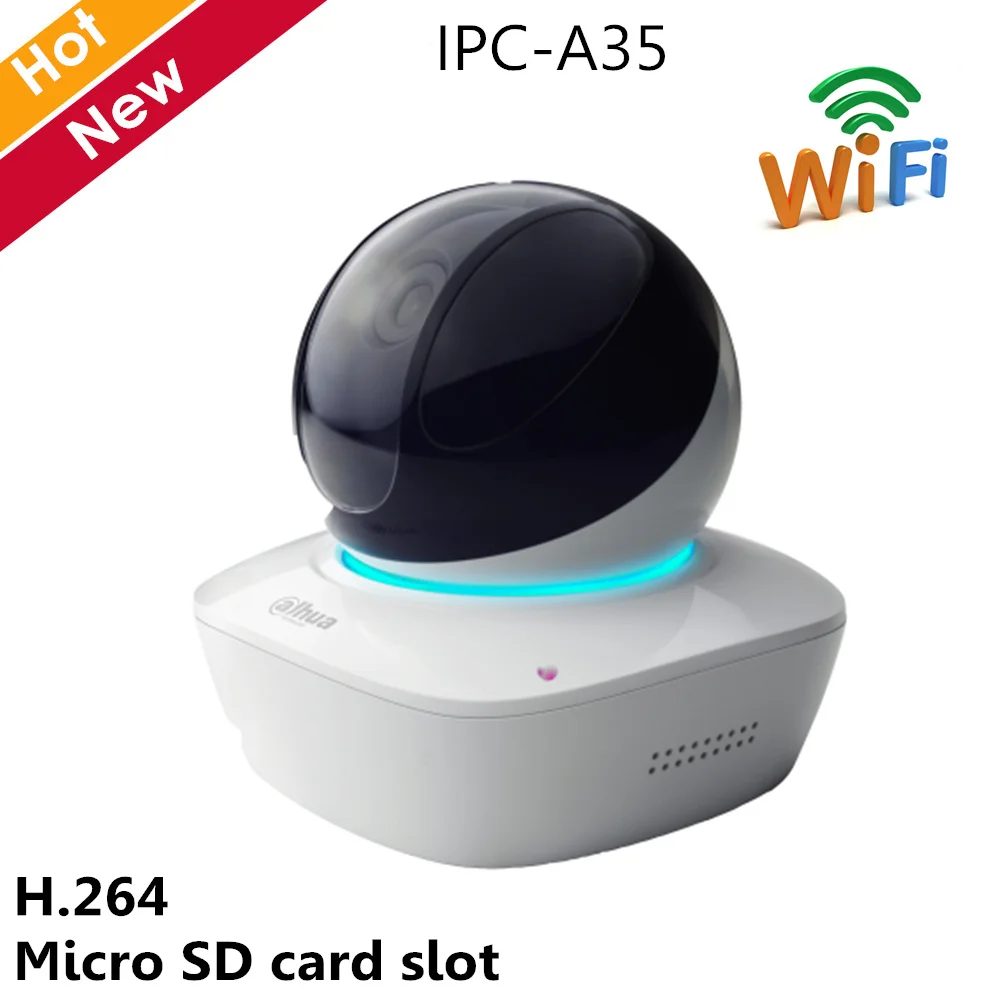 Dahua 3 мегапиксельная wi fi камера беспроводная сетевая Easy4ip облачная поддержка Sd