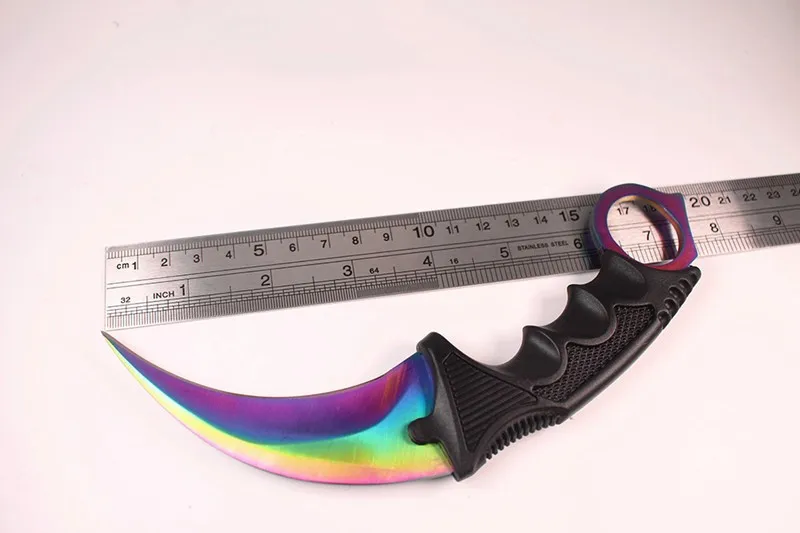 Нож Karambit CS GO, охотничий нож для выживания, инструменты для повседневного использования, тактические ножи, настоящий нож s Herramientas Navajas Supervivencia Faca Zakmes