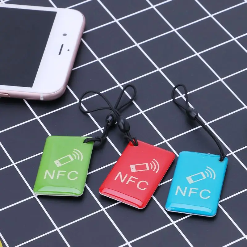 

Waterproof NFC Tags Lable Ntag213 13.56mhz RFID Smart Card For All NFC Enabled Phone