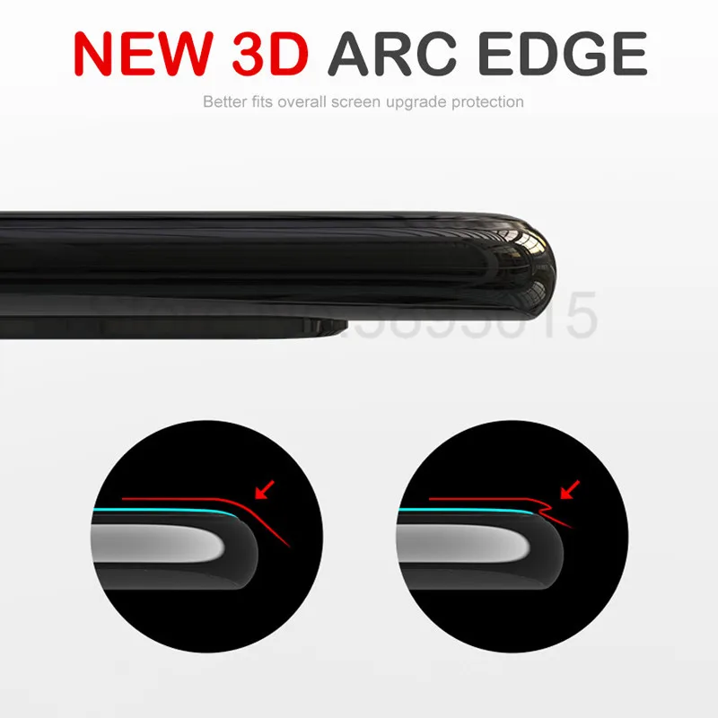 3D Full cover Tempered Glass For Xiaomi Mi 8 SE A1 A2 Lite screen protector for Mi 5X 6 6X Note 3 safety Film on Pocophone F1