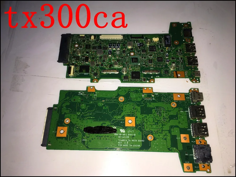 Оригинальный 60NB0070-MB2060 Главная плата USB для ASUS TX300CA Transformer Book DK REV2.0 полный TESED OK |