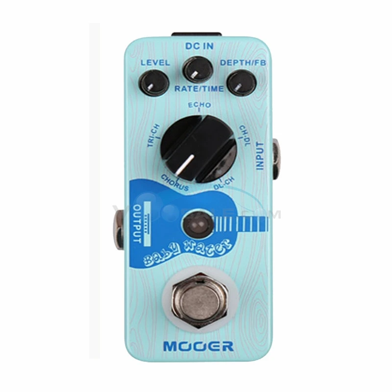 Mooer для воды акустической гитары эффект ограничение педали и хор педаль с