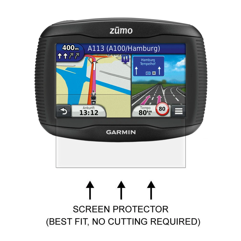 3x защитная пленка на ЖК экран с защитой от царапин для Garmin Zumo 350 350LM 390 390LM GPS 4 3