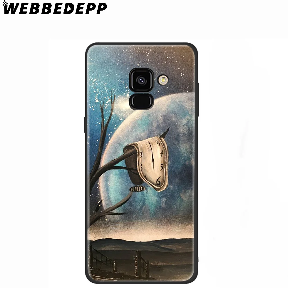 WEBBEDEPP Alvador Dali силиконовый чехол для Samsung Galaxy A3 A5 A6 A7 A8 A9 A10 A20 A30 A40 A50 A70 M10 M20 M30 |