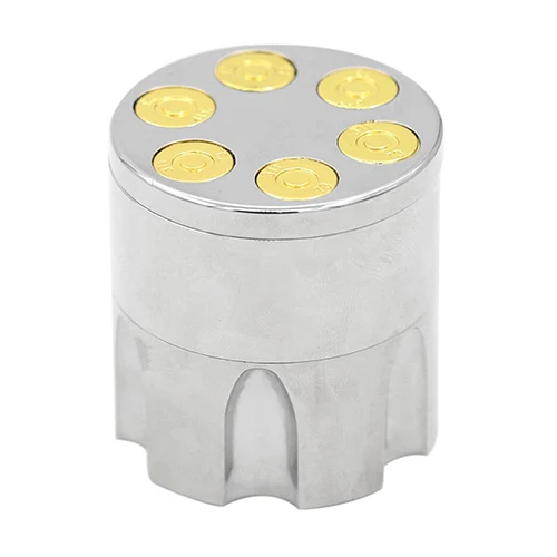 2015 New 3 Layers Bullet Shape Herbal Cigar Tobacco Grinder Smoke Crusher Hand Muller 1VDF | Дом и сад
