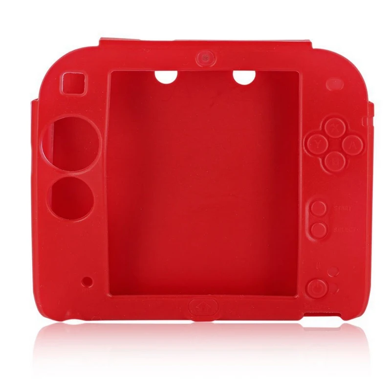 Защитный чехол для Nintendo 2DS мягкий силиконовый консоли противоударный
