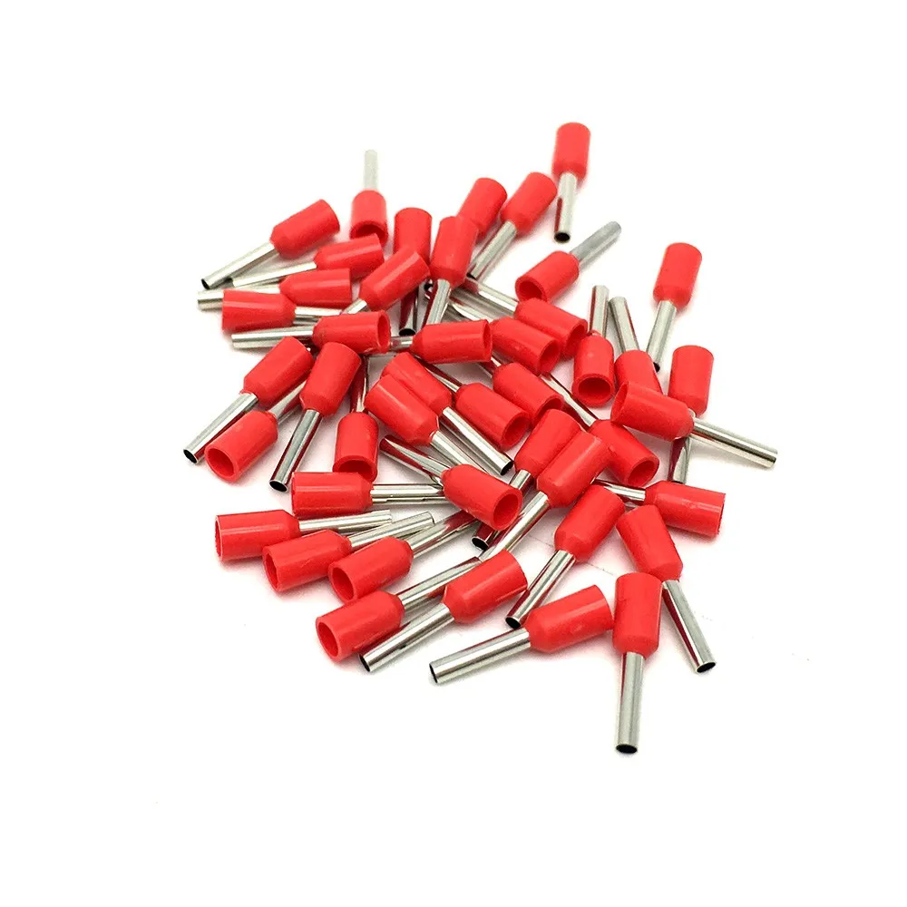 1000 шт./лот E1508 E1510 A.W.G 16 изолированных наконечников Клеммная колодка конец шнура 1 5